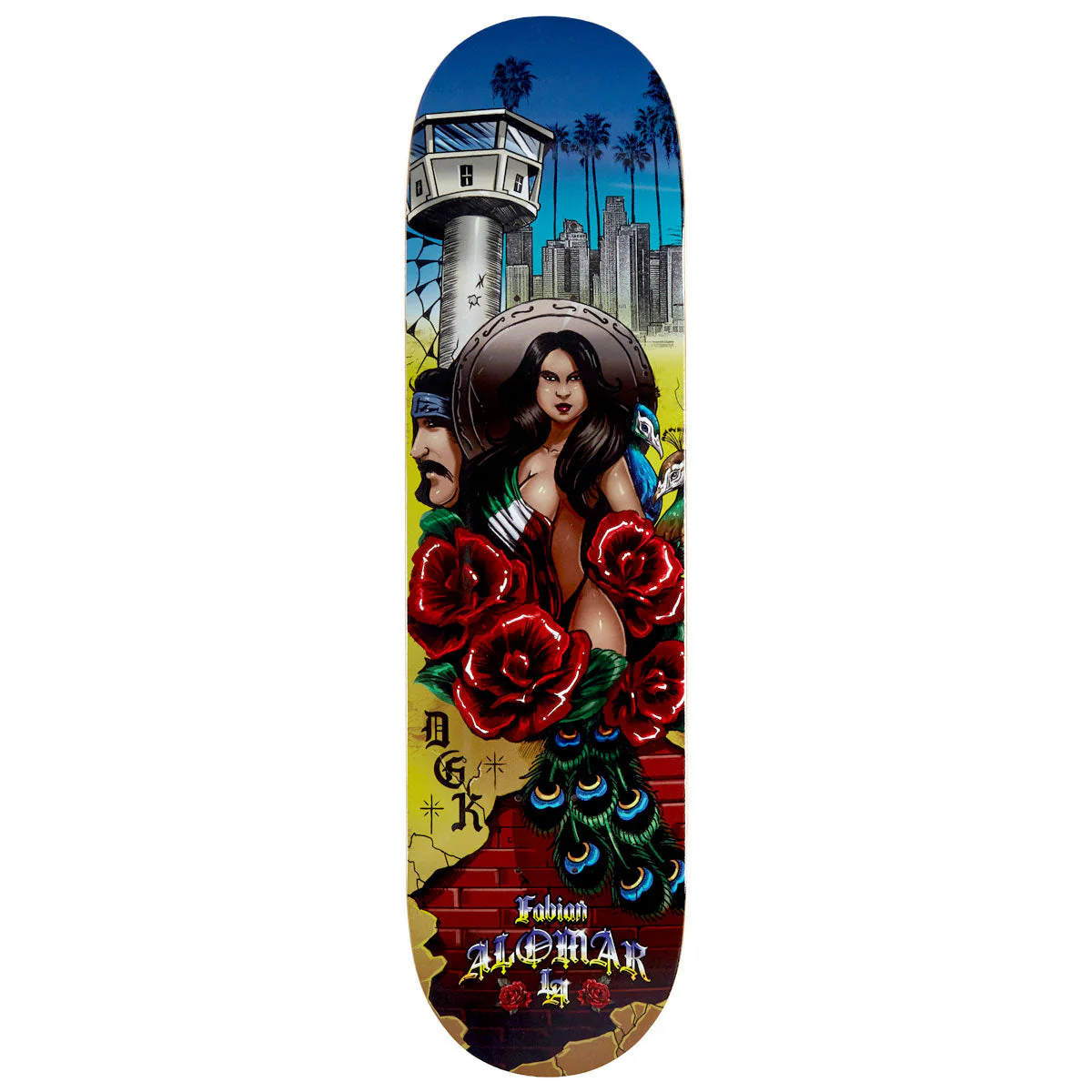 DGK Street Soldier Fabian Alomar Skateboard Deck - 8.25"