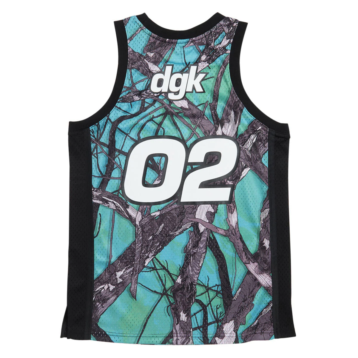 DGK Timber Basketball Jersey Shirt - Tree Camo - Image 2