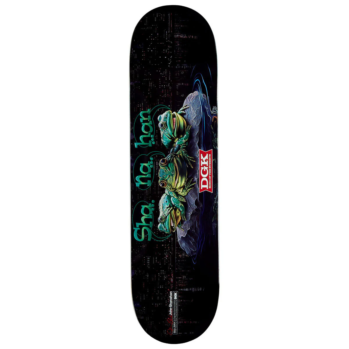 DGK Triplets Shanahan Skateboard Deck - 7.80"