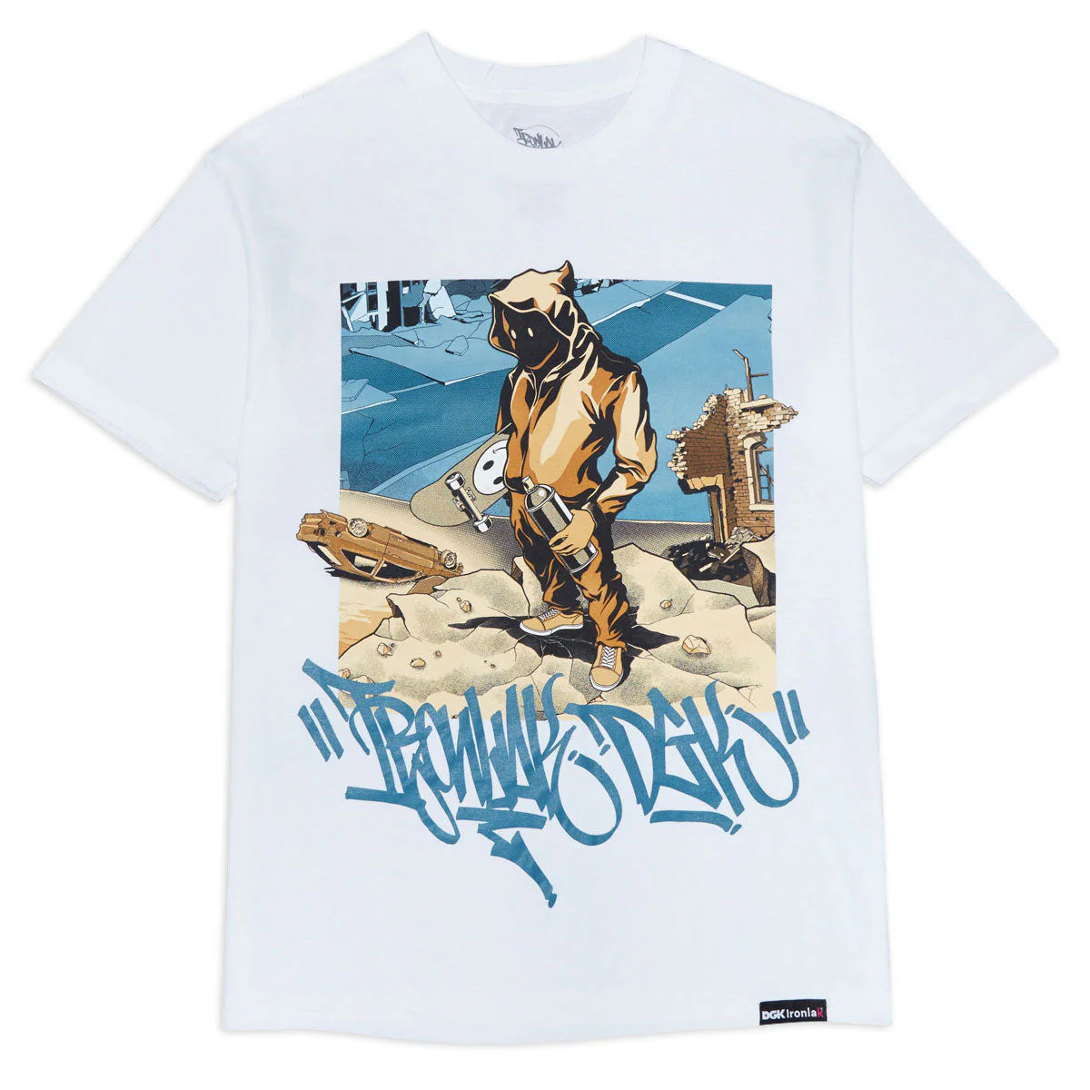 DGK x Ironlak Laquer T-Shirt - White