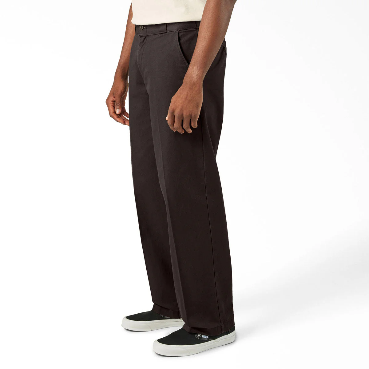 Dickies 247 Loose Pants - Dark Brown - Image 3