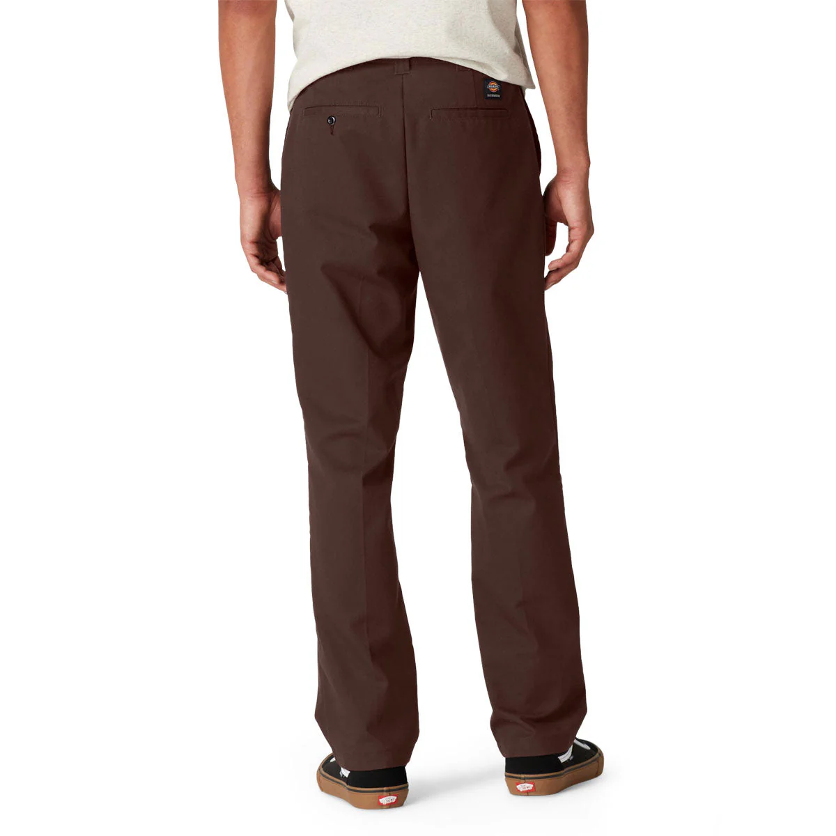 Dickies Slim Straight Twill Skate Pants - Chocolate Brown 2025 - Image 2