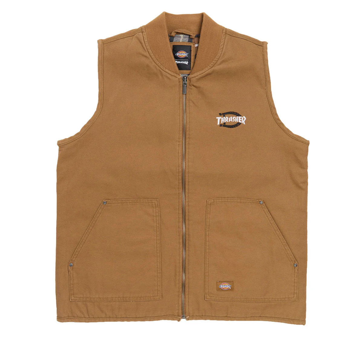 Dickies x Thrasher Vest - Brown Duck