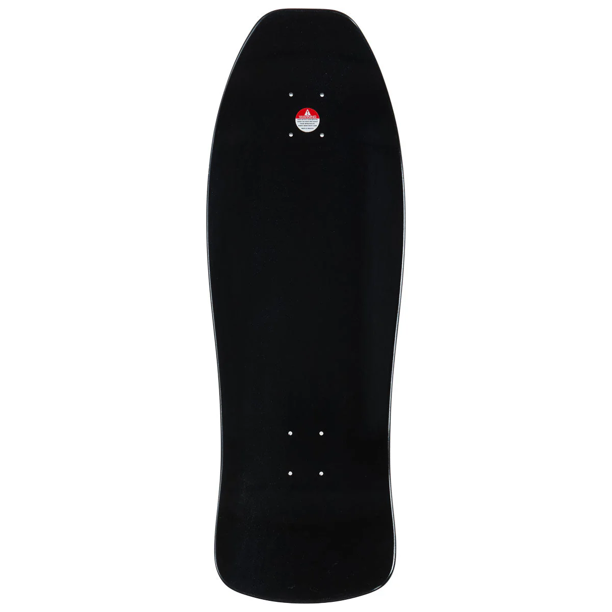 Dogtown x Suicidal Skates Possessed To Skate 80s Reissue Skateboard Deck - Black Gloss/Diamond Ice - 10.00" - Image 2