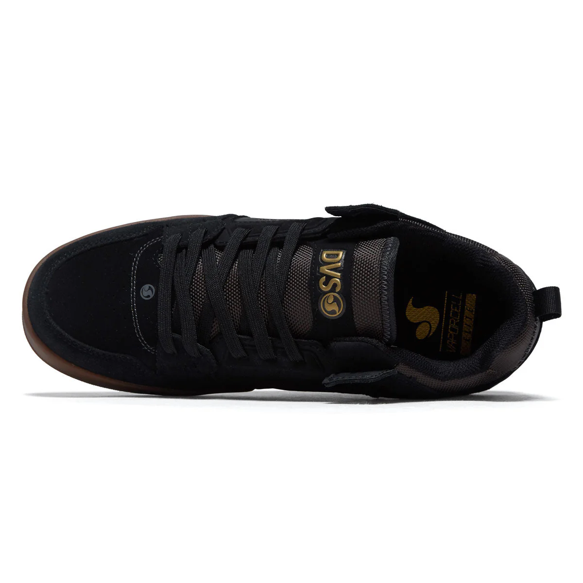 DVS Comanche LT Shoes - Black/Black/Gum Suede - Image 3