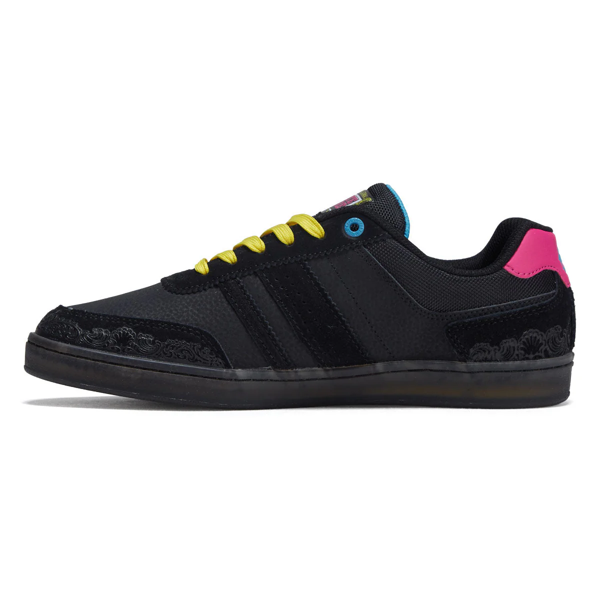 DVS Skate More Milan Shoes - Black/Blue - Image 2