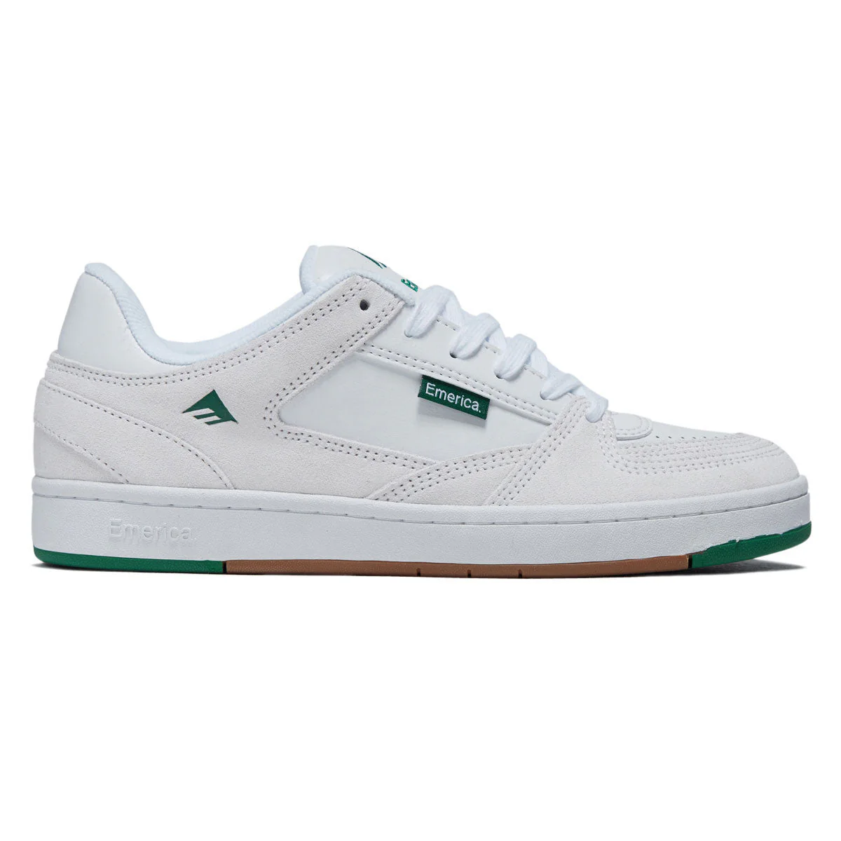 Emerica Mute Shoes - White/Light Grey