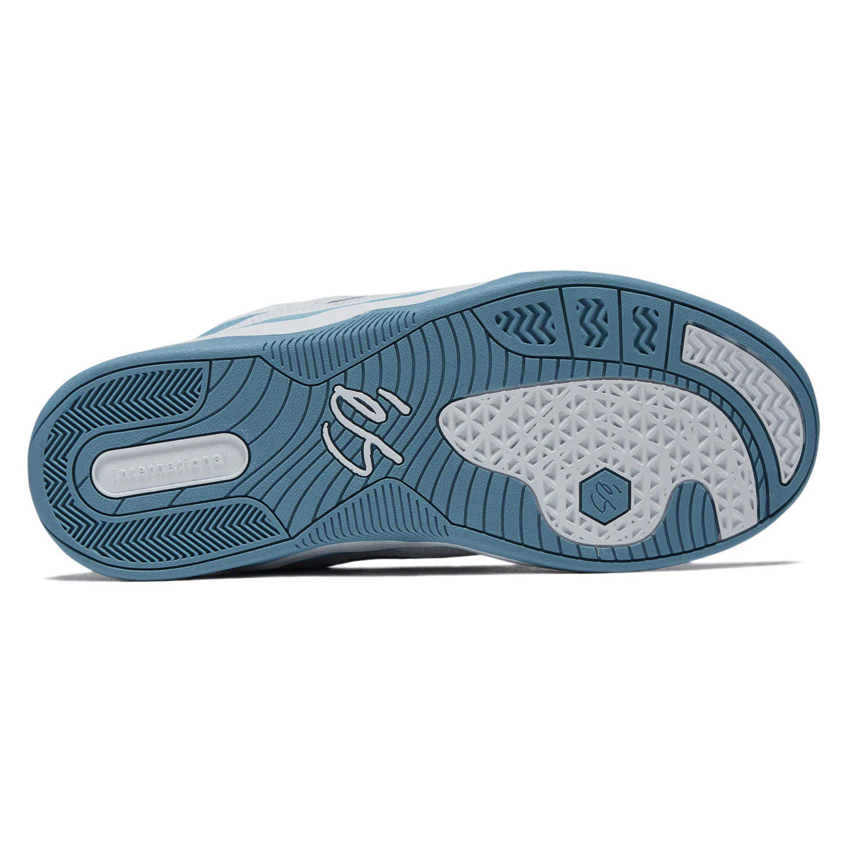 eS TJ Rogers Shoes - White/Blue - Image 4