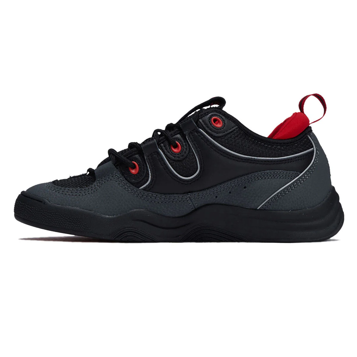 eS Two Nine 8 Shoes - Grey/Black/Red - Image 2