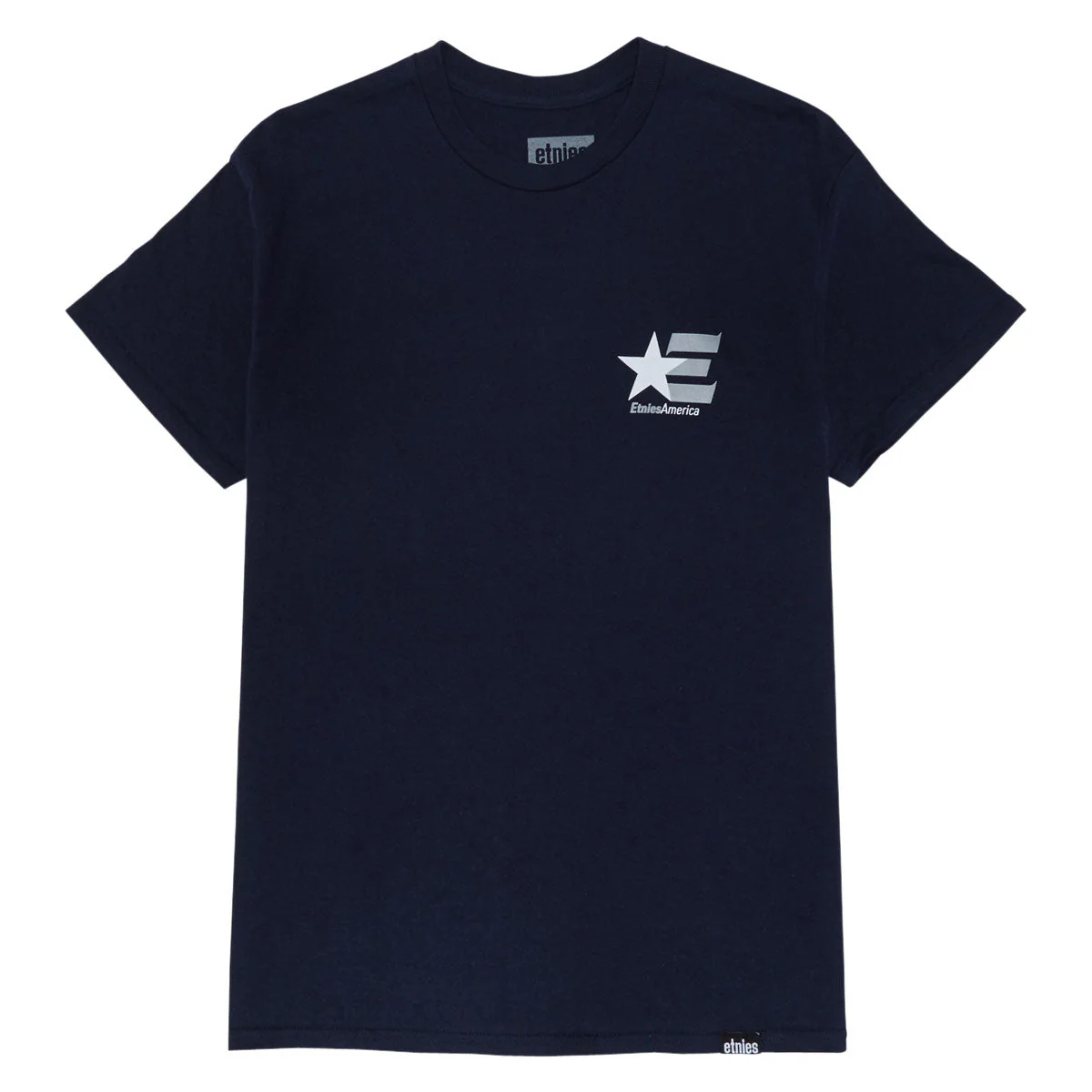 Etnies America T-Shirt - Navy/White