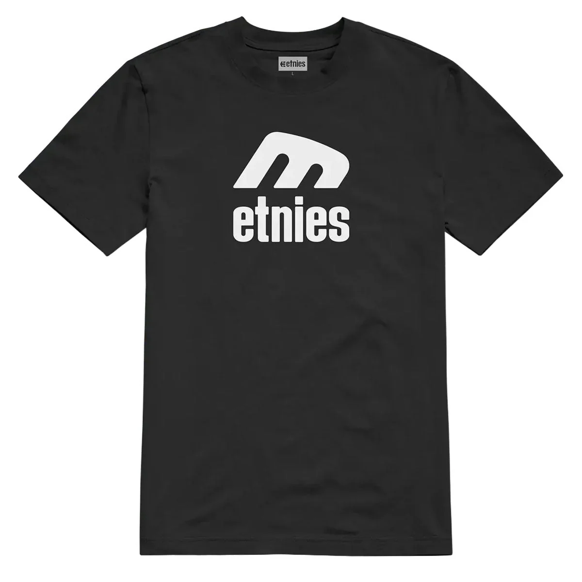 Etnies Icon E T-Shirt - Black/White