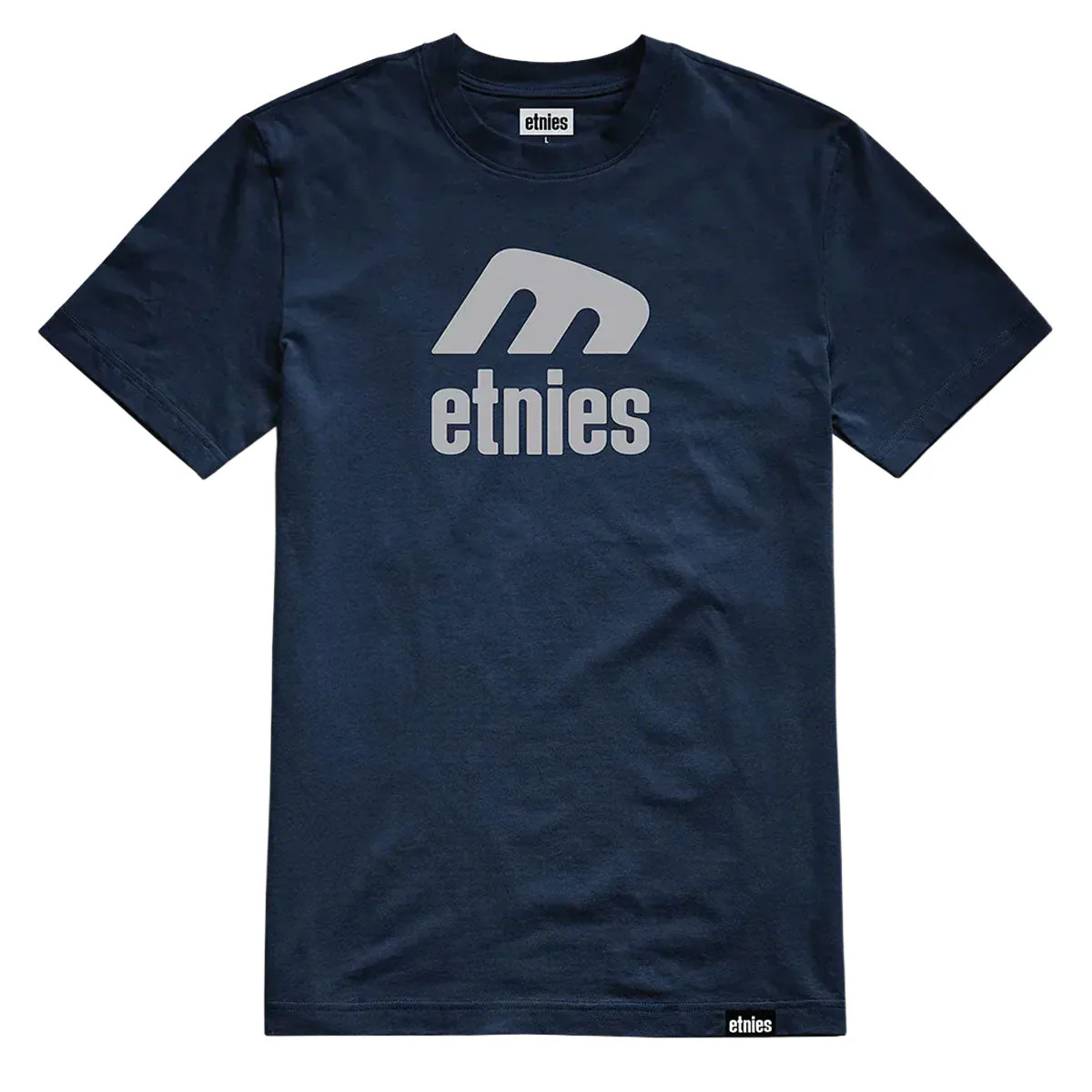 Etnies Icon E T-Shirt - Navy/Grey