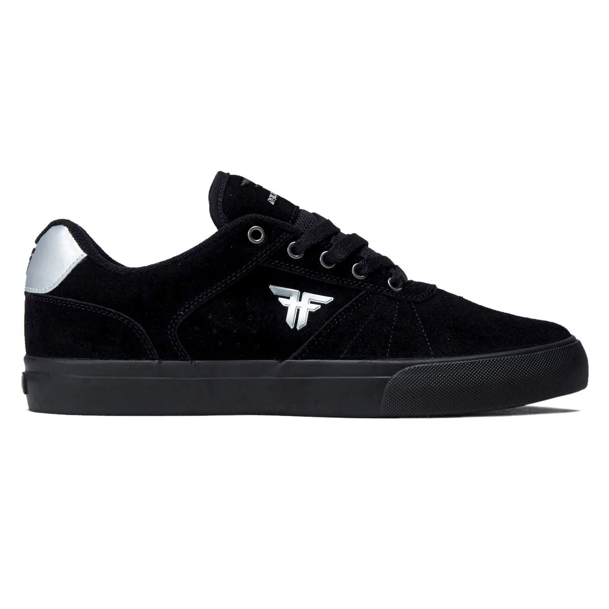 Fallen The Daytona Shoes - Black/Silver
