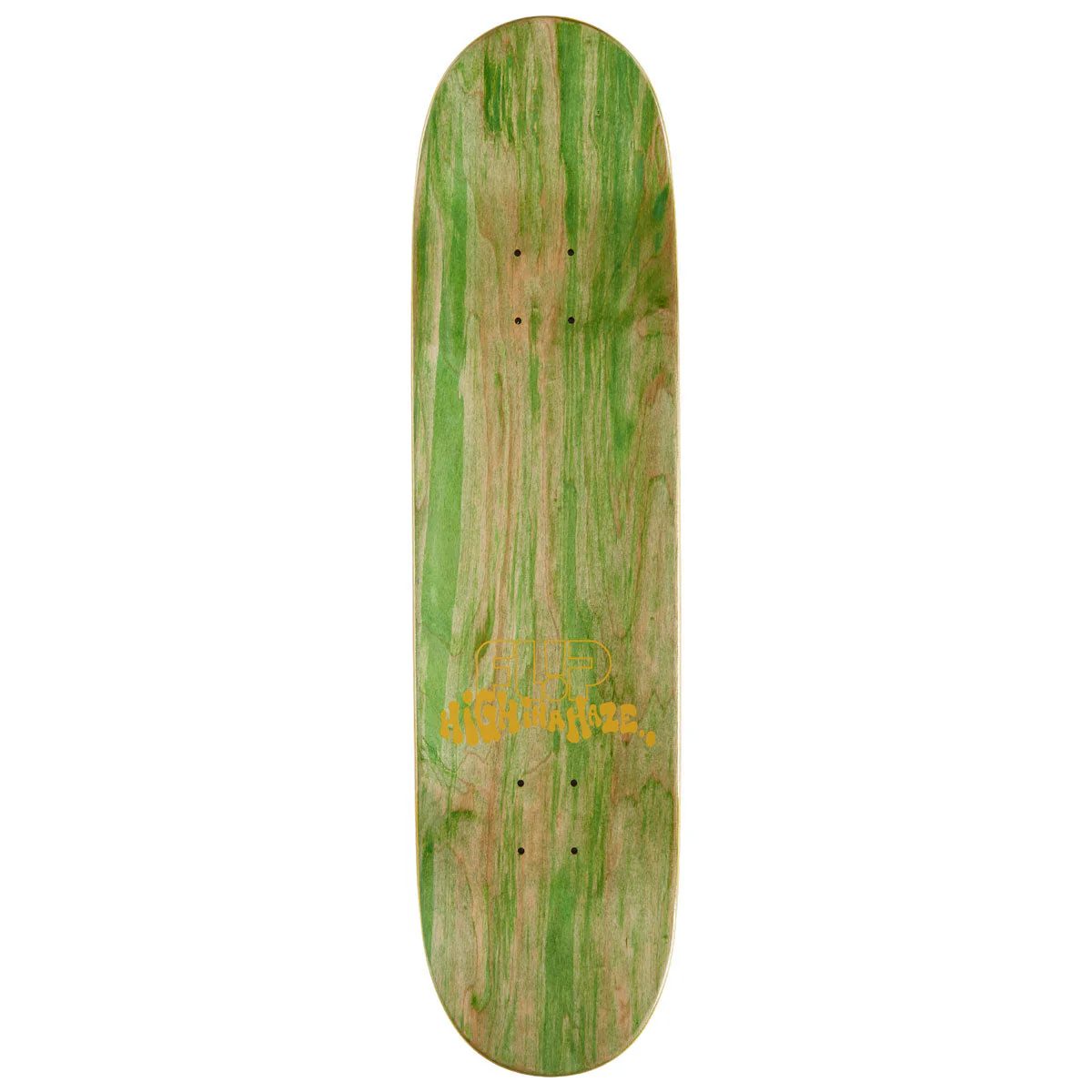 Flip High in a Haze Skateboard Complete - Green - 8.25" - Image 2