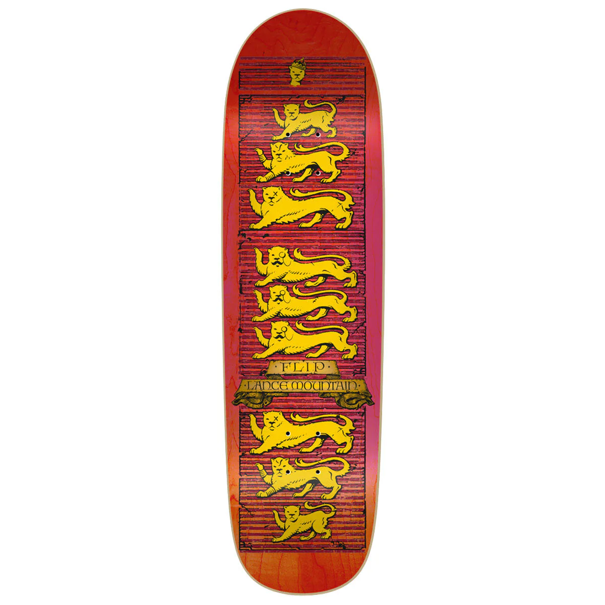 Flip Lions Mountain Skateboard Deck - 8.75"