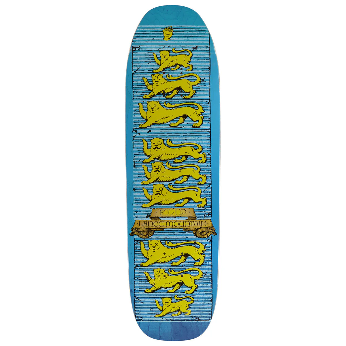 Flip Lions Mountain Skateboard Deck - 9.00"