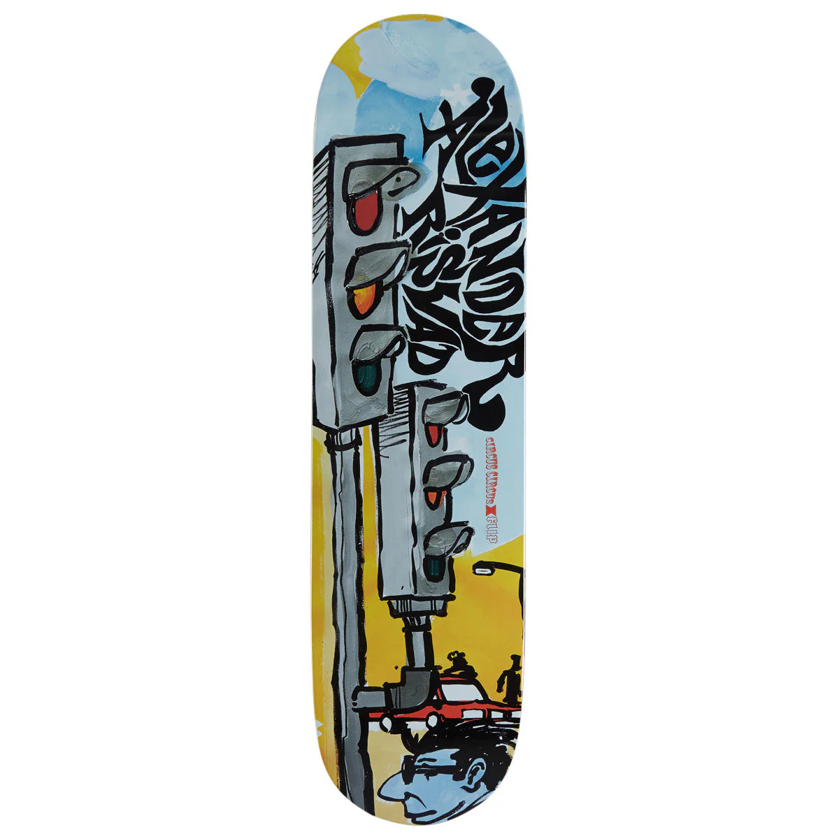 Flip x Circus Circus Risvad Skateboard Deck - 8.25"