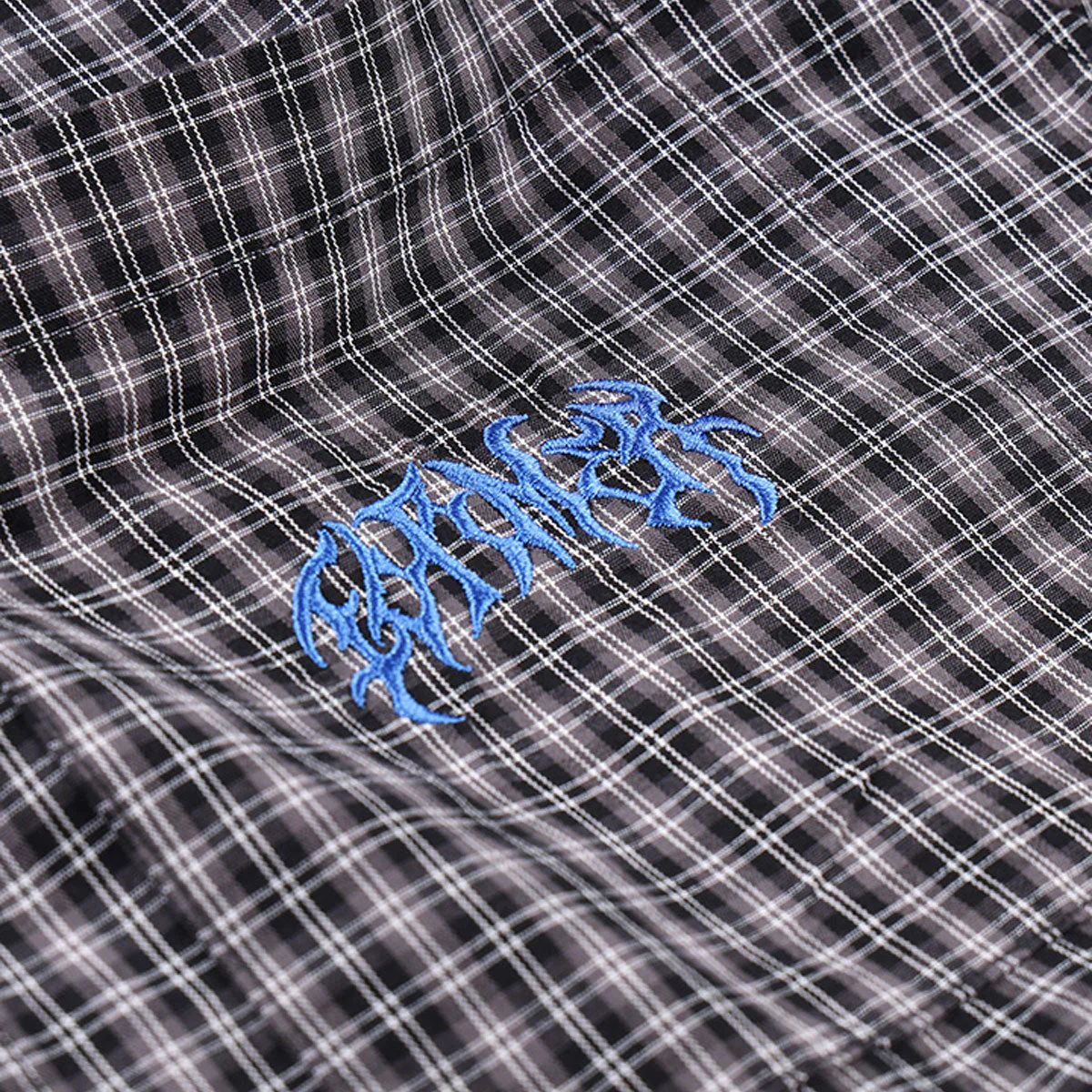 Former Vivian Check Shirt - Worn Black - Image 3