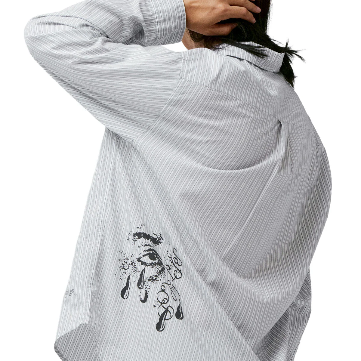 Former Vivian Weeping Long Sleeve Shirt - White - Image 3
