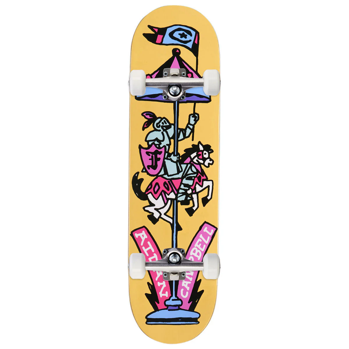 Foundation Campbell Carousel Skateboard Complete - 8.25"