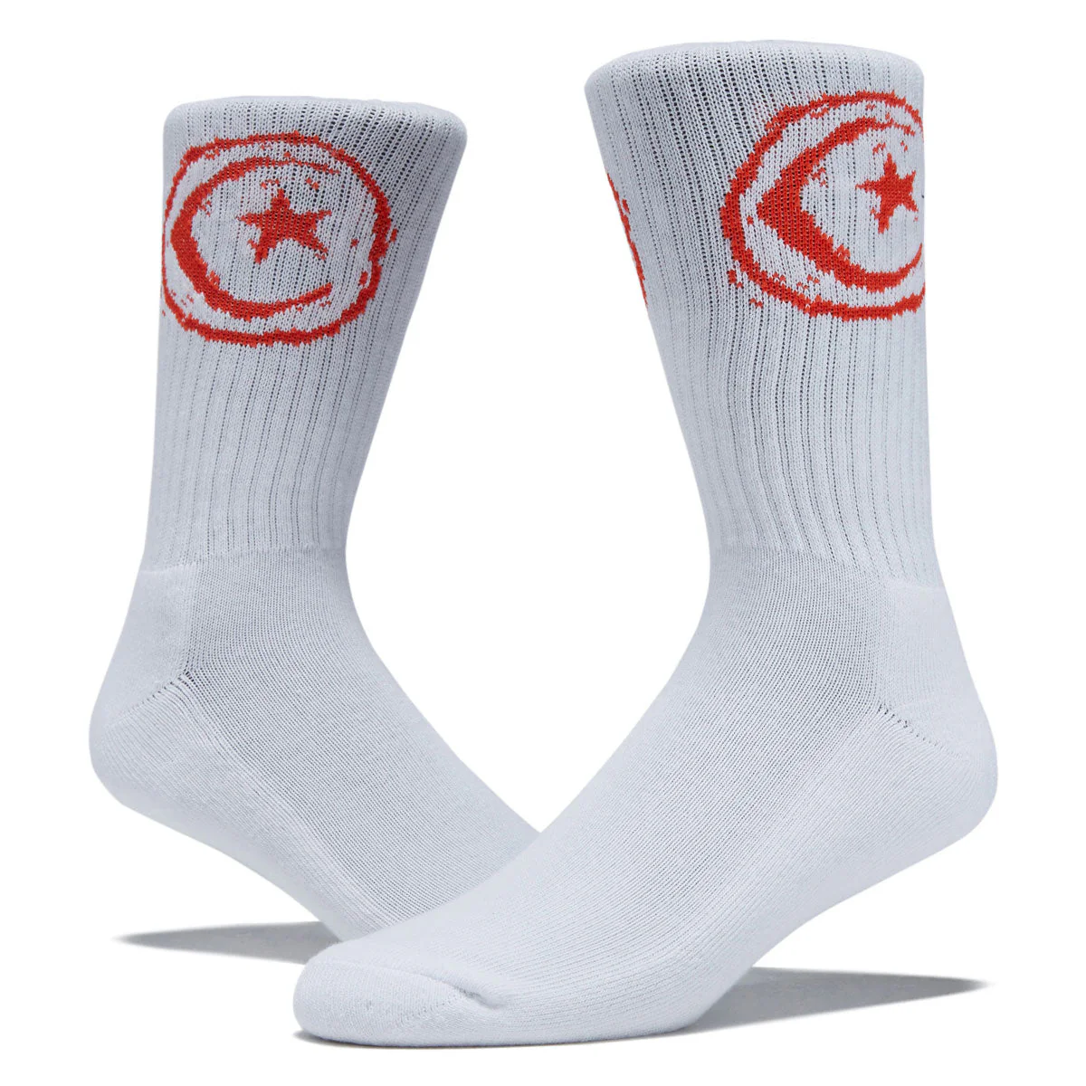 Foundation Star & Moon Socks - White - Image 2