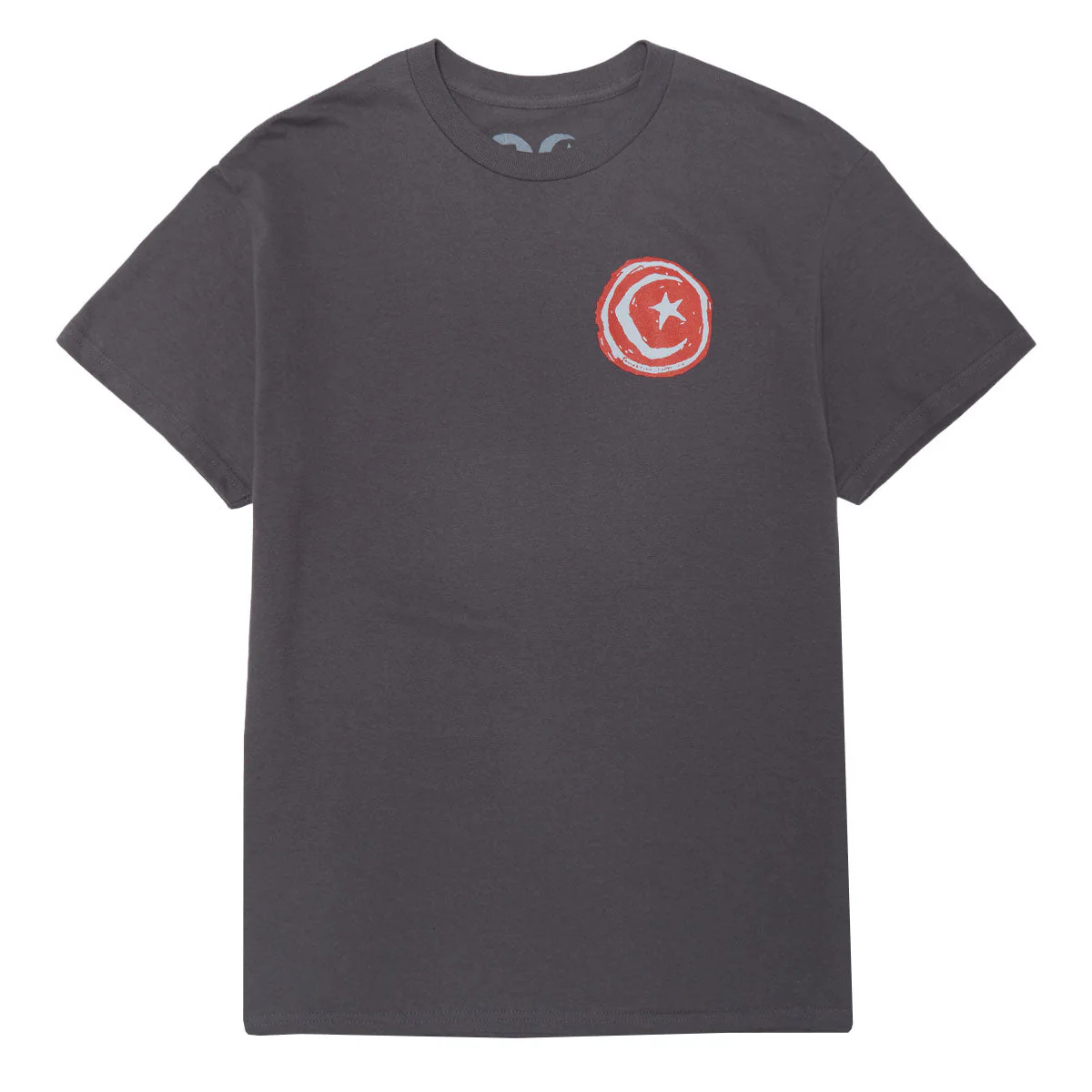 Foundation Star & Moon T-Shirt - Charcoal - Image 2