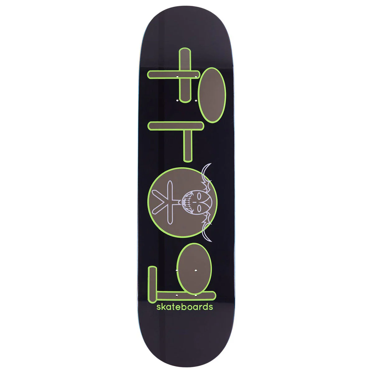 Frog Skoom Logo Skateboard Deck - 8.50"