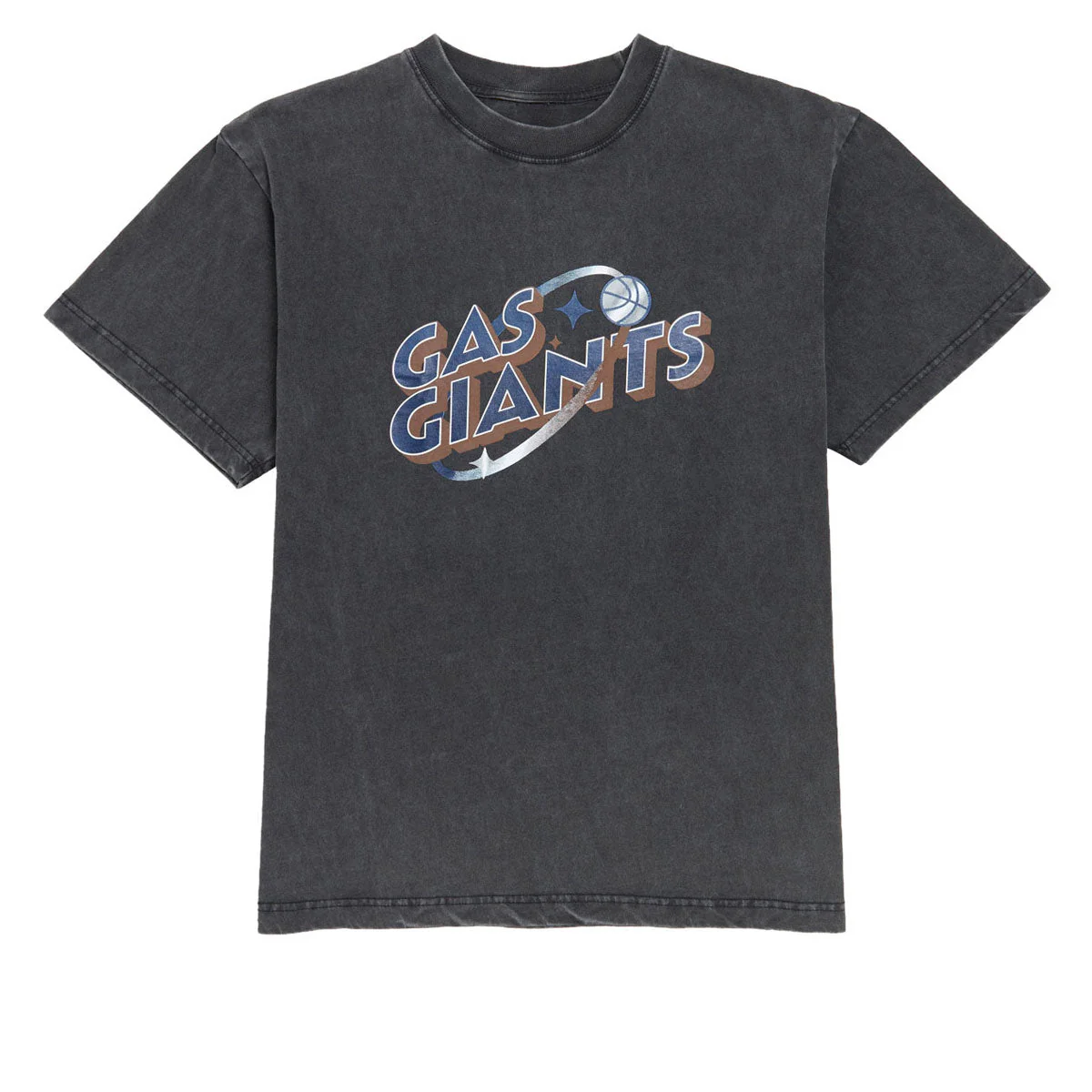 Gas Giants Classic Ball Logo T-Shirt - Black