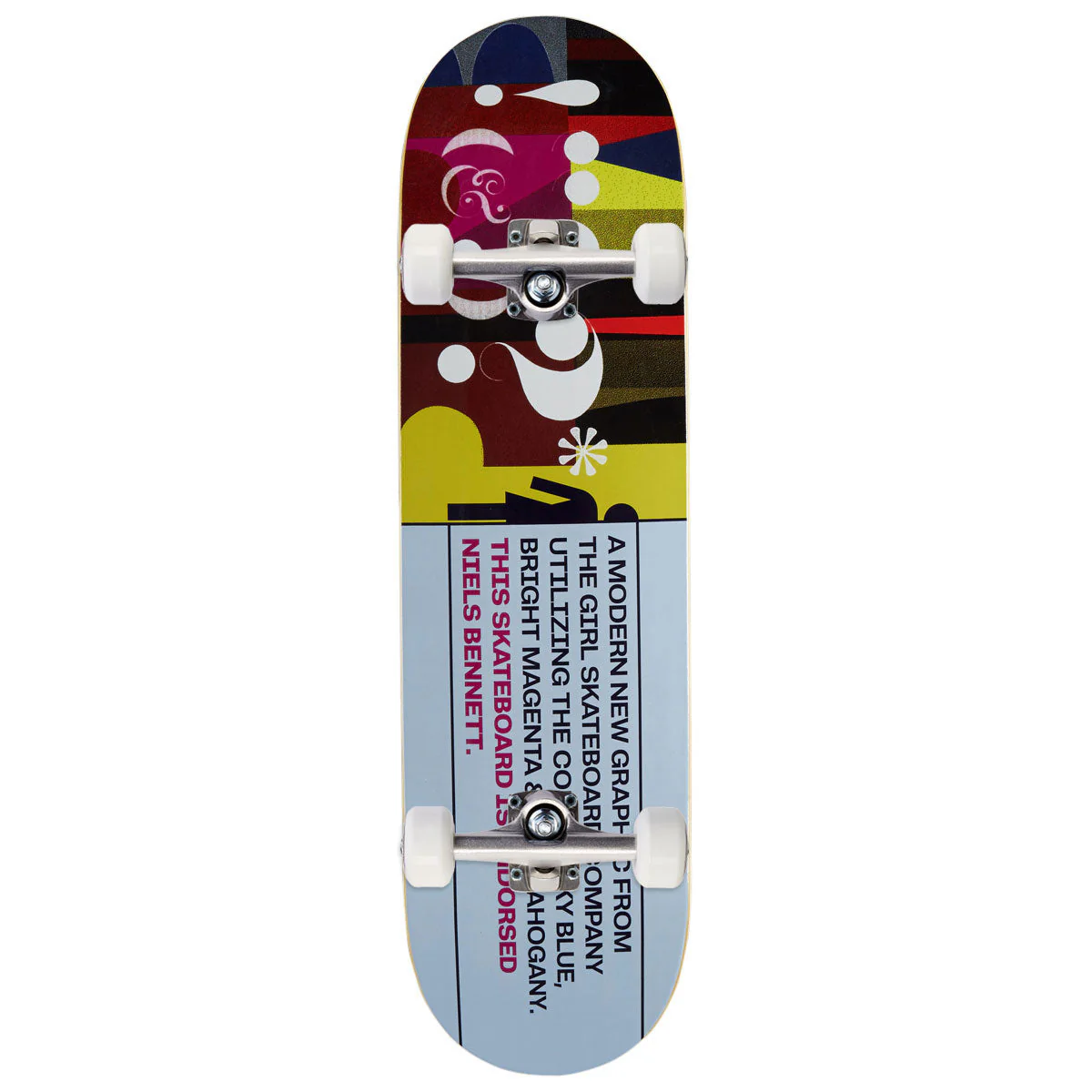 Girl Bennett Follies Skateboard Complete - 8.25"