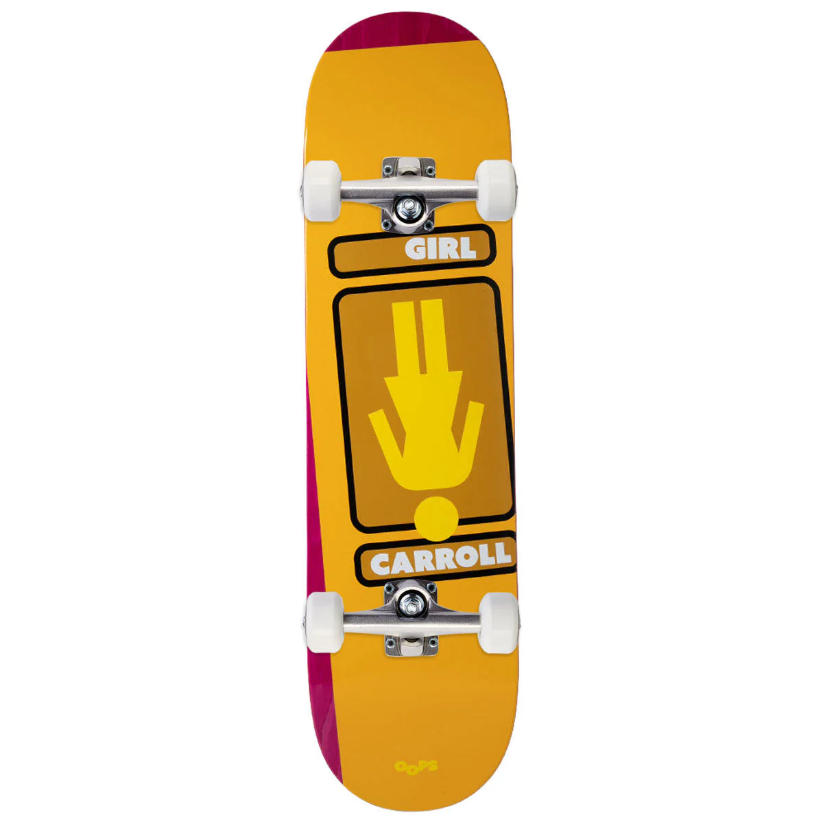 Girl Carroll Oops Skateboard Complete - 8.375"
