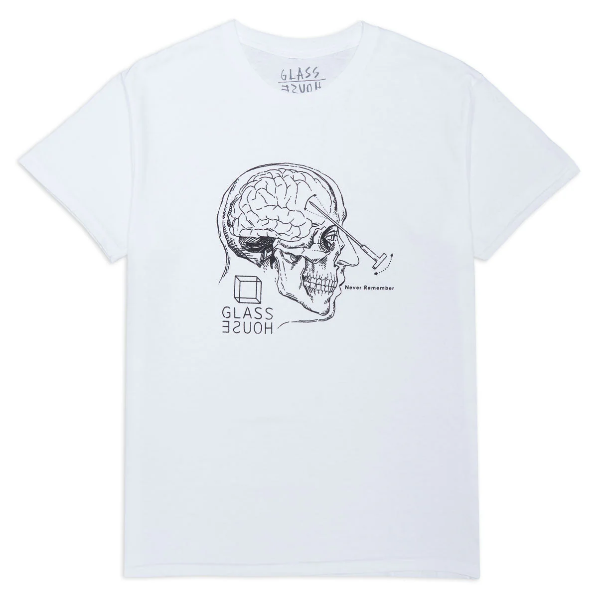 Glass House Lobotomy T-Shirt - White