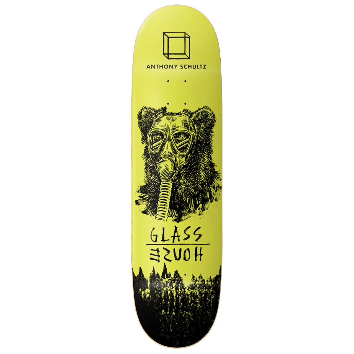 Glass House Schultz Adapt Skateboard Deck - 8.675"