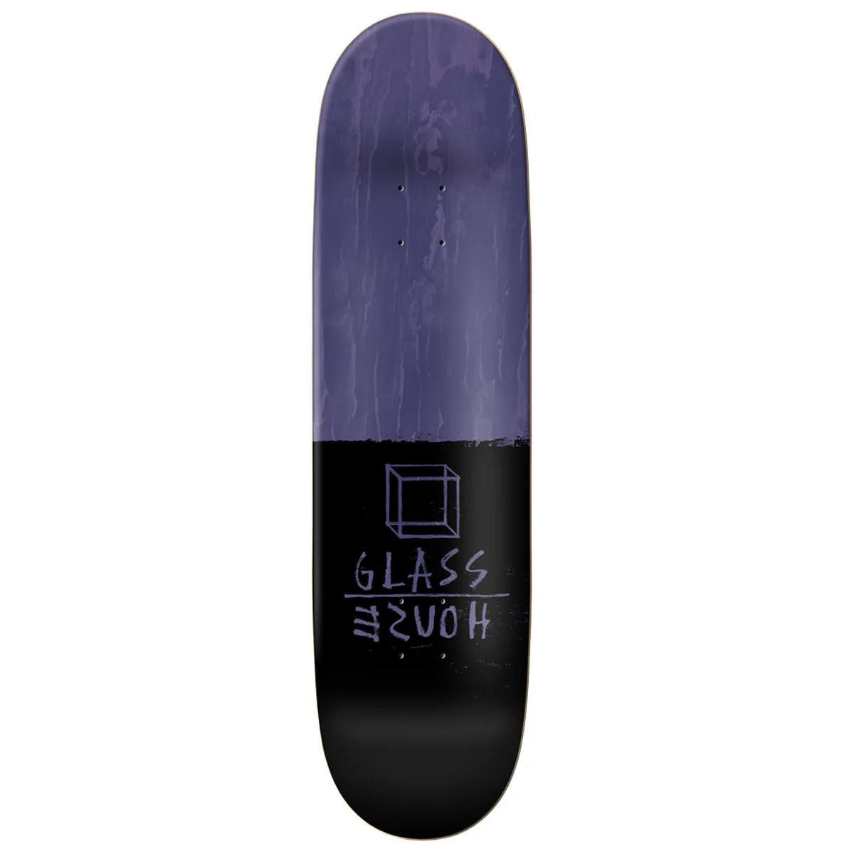 Glass House Taylor Artificial Skateboard Deck - Green Foil - 8.25" - Image 2