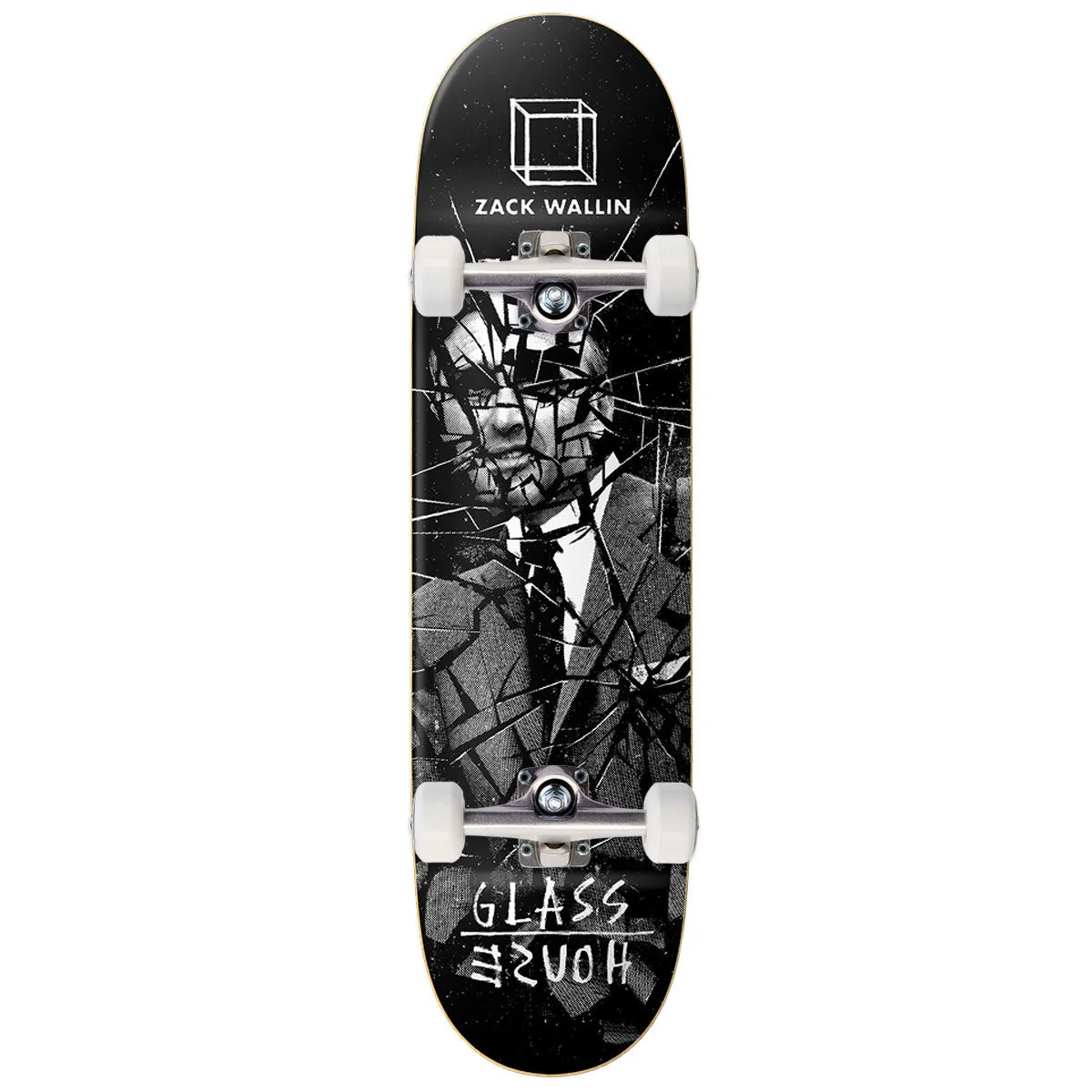 Glass House Wallen Shattered Skateboard Complete - 8.675"