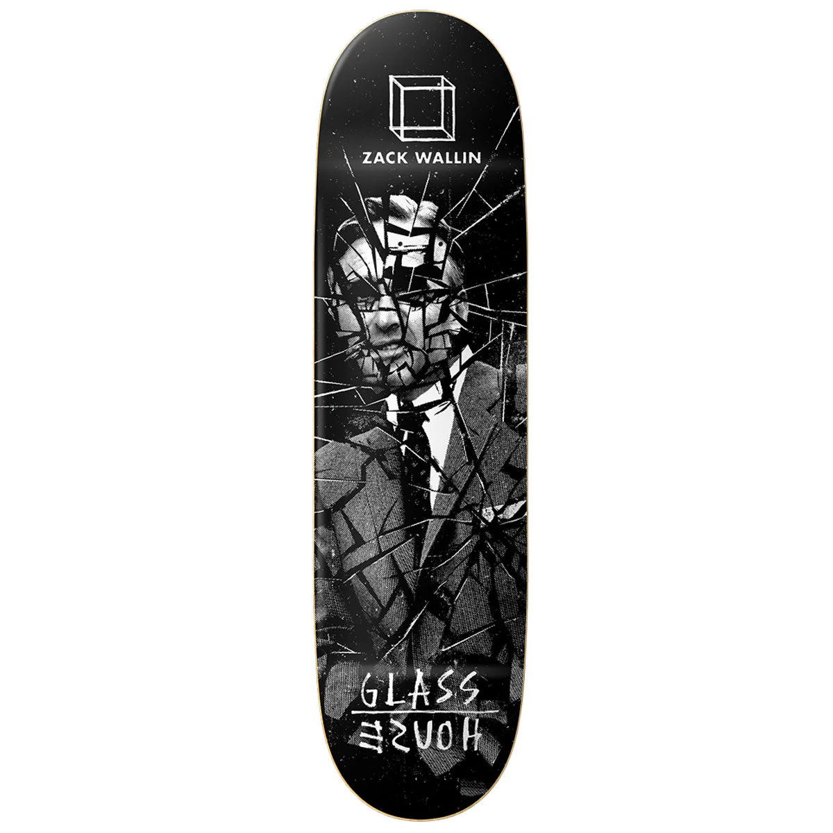 Glass House Wallen Shattered Skateboard Deck - 8.675"