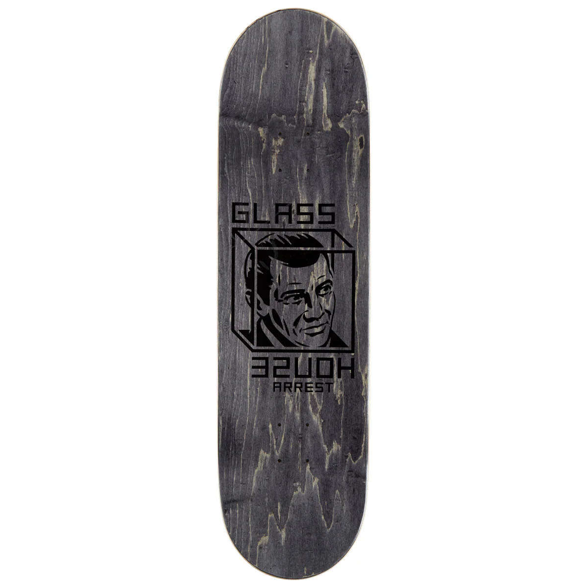 Glass House Wallin House Arrest Skateboard Complete - Flourescent Orange - 8.88" - Image 2