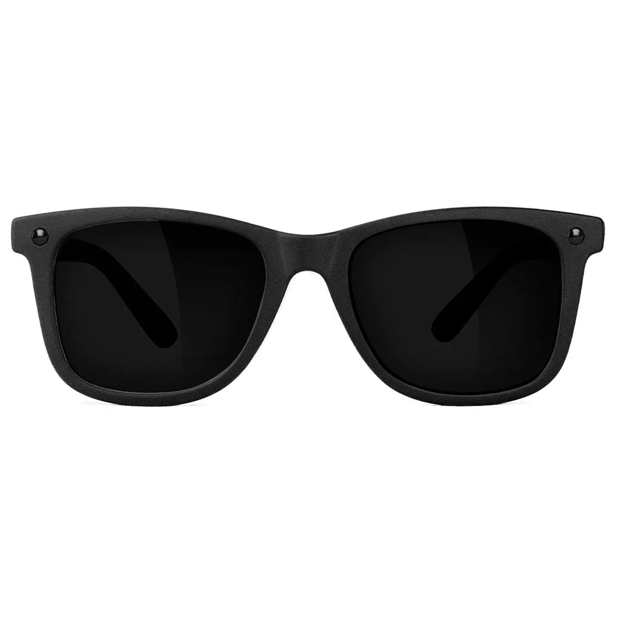 Glassy Mikemo Premium Polarized Sunglasses - Matte Blackout - Image 2