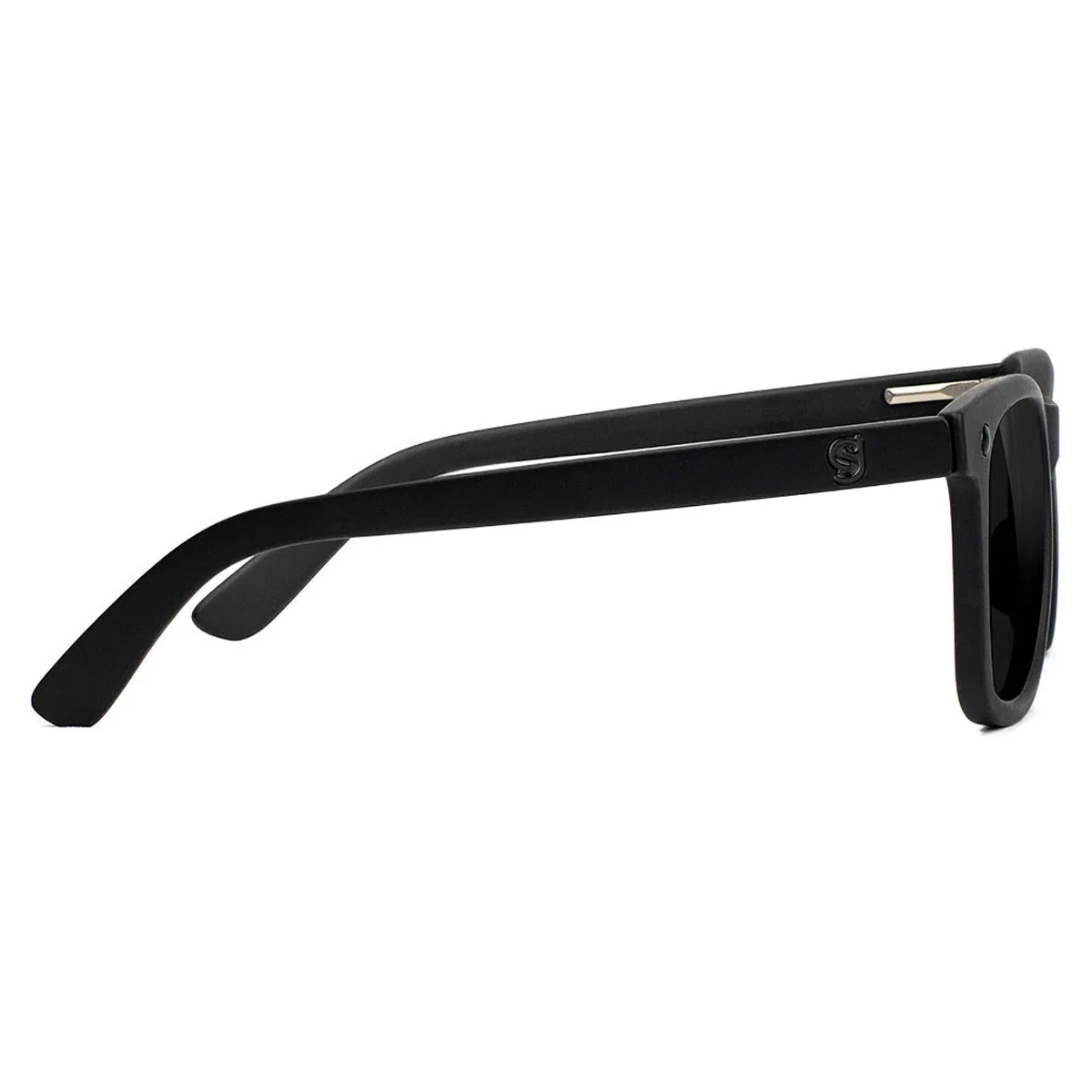 Glassy Mikemo Premium Polarized Sunglasses - Matte Blackout - Image 3