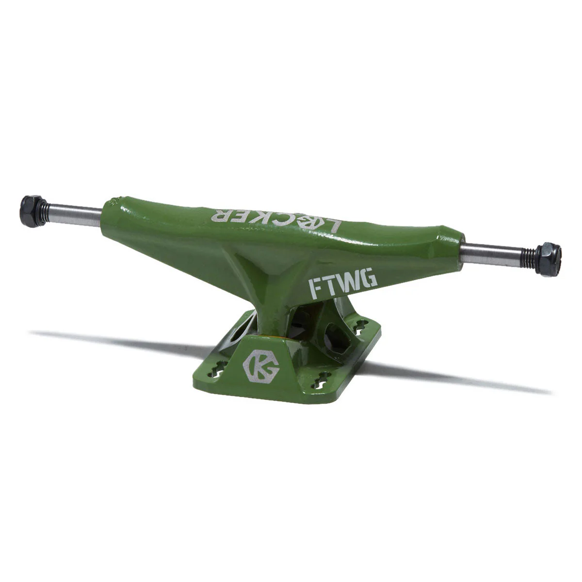 Grind King Locker Skateboard Trucks - Army Green - 8.25"