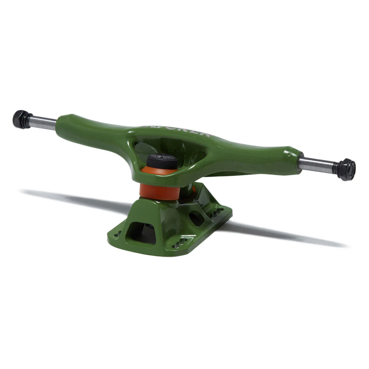 Grind King Locker Skateboard Trucks - Army Green - 9.50" - Image 2