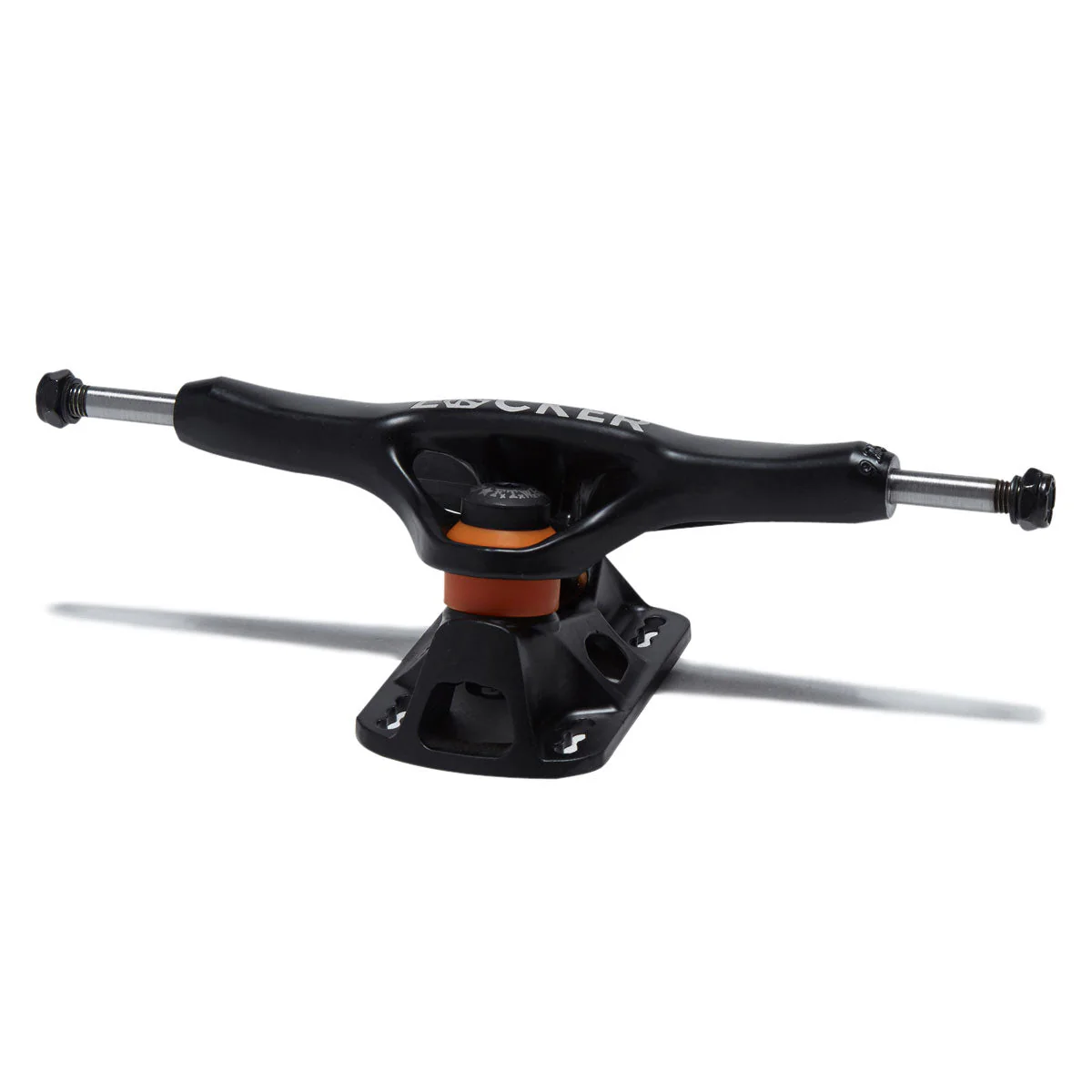 Grind King Locker Skateboard Trucks - Flat Black - 9.25" - Image 2