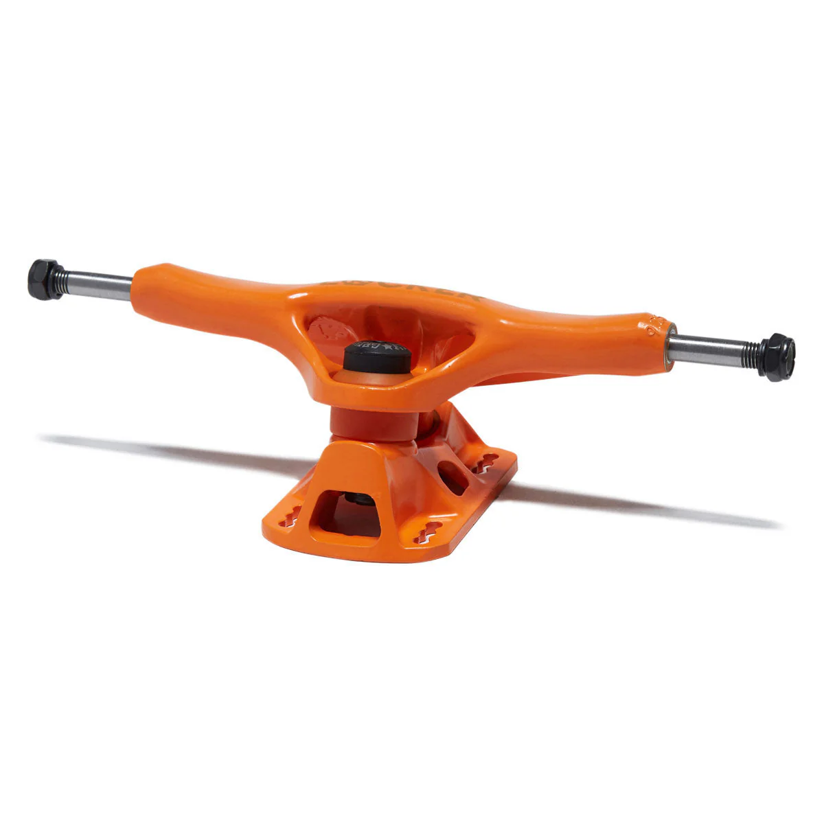 Grind King Locker Skateboard Trucks - Orange - 9.25" - Image 2