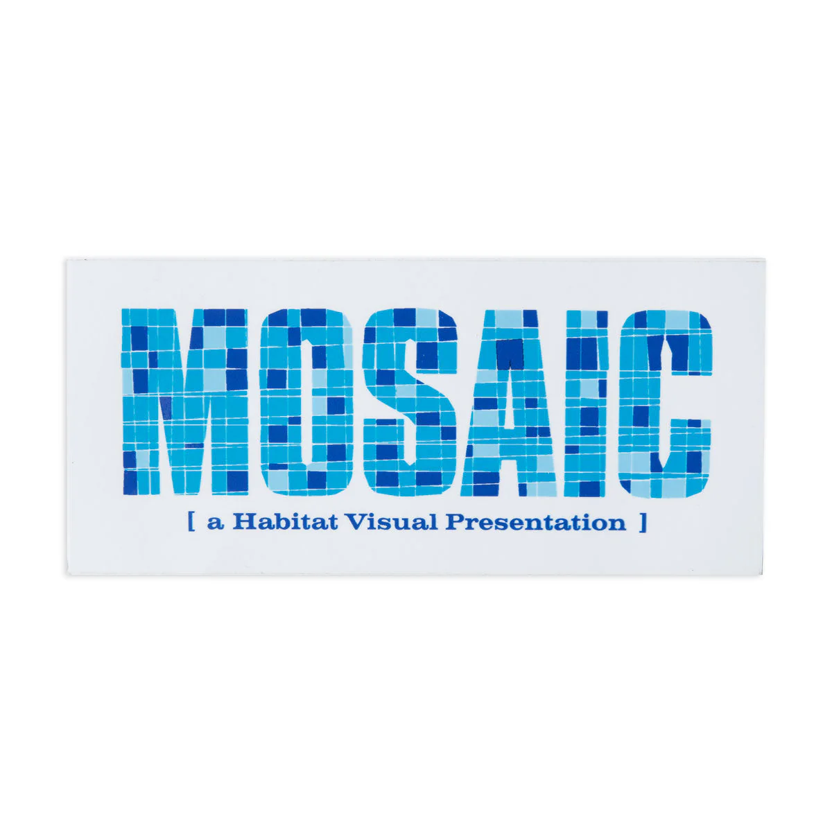 Habitat Mosaic Sticker - Assorted