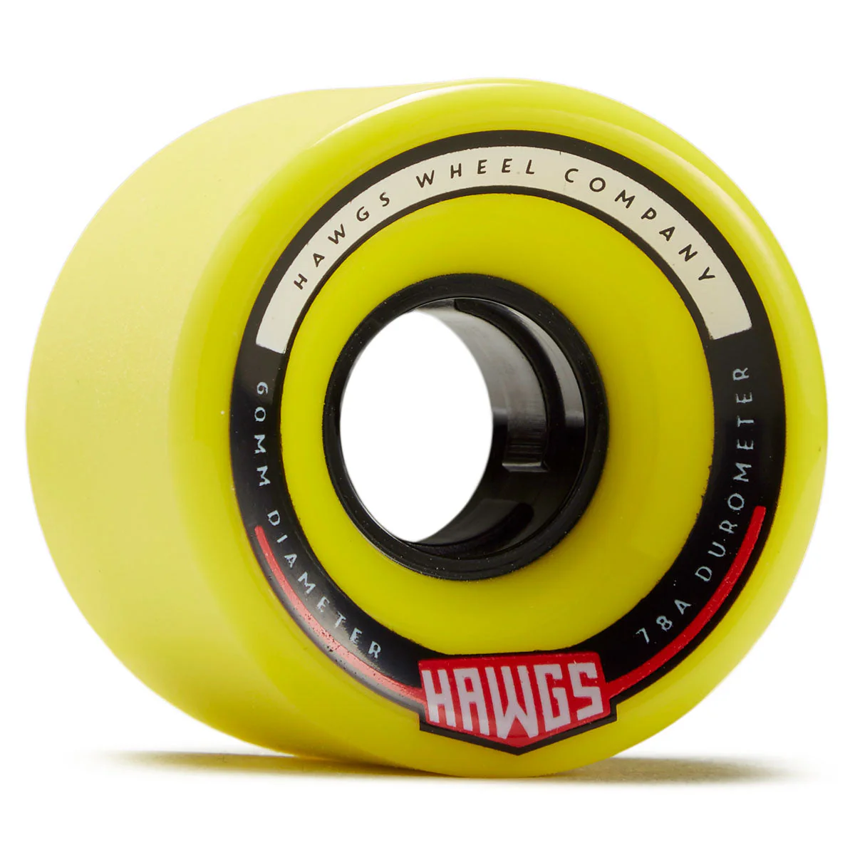 Hawgs Chubby 78a Stone Ground Longboard Wheels - Flat Banana - 60mm