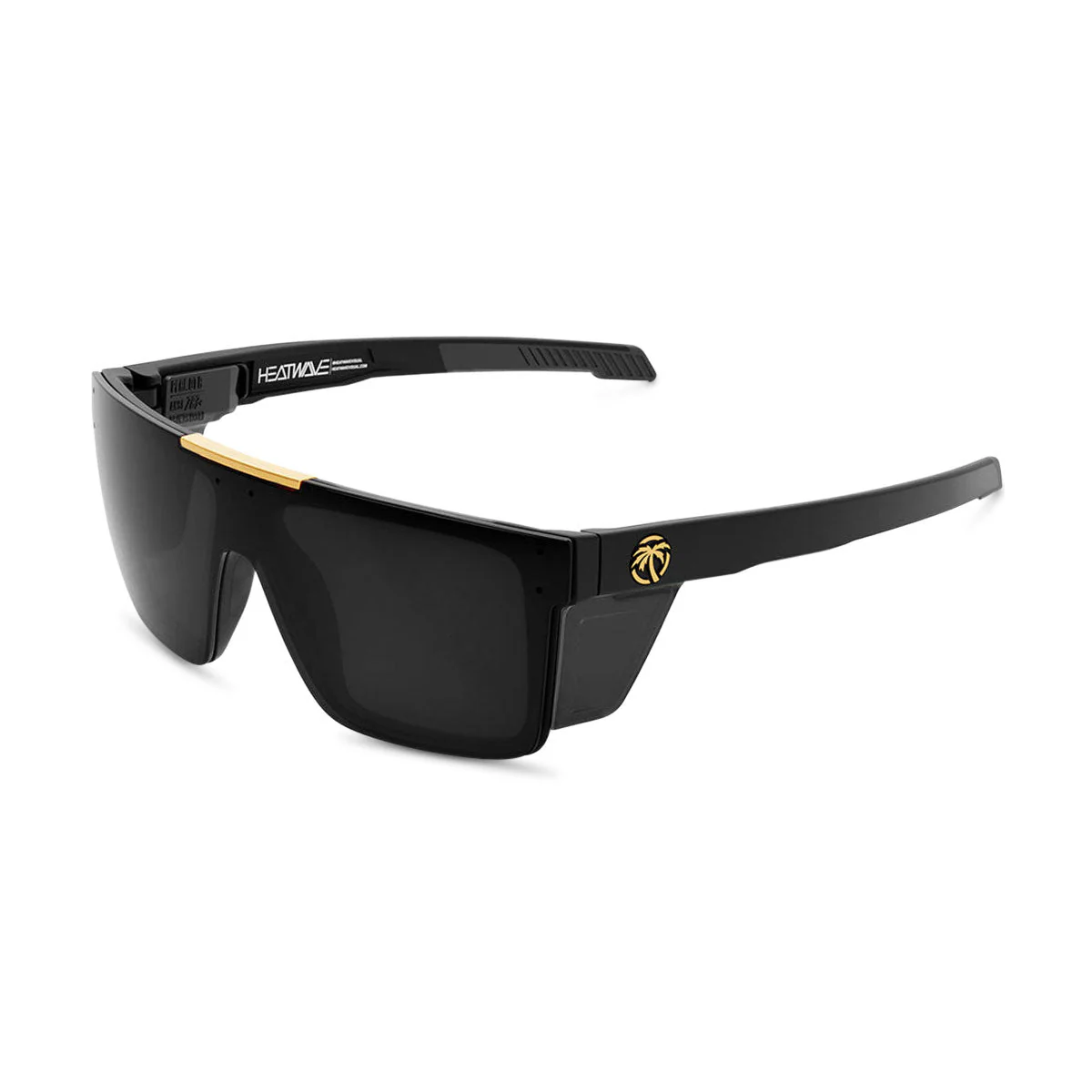 Heat Wave Visual Performance Quatro Sunglasses - Z87+ Black Lens - Image 2