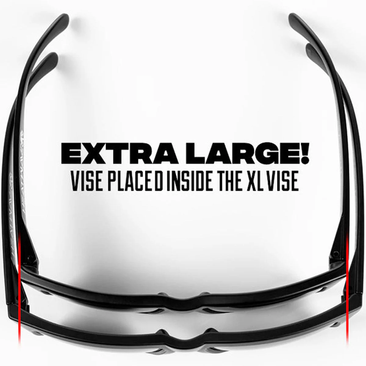Heat Wave Visual XL Vise Sunglasses - Z87 Black Lens - Image 3