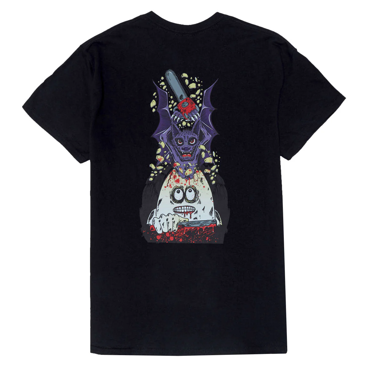 Heroin Bat Egg T-Shirt - Black