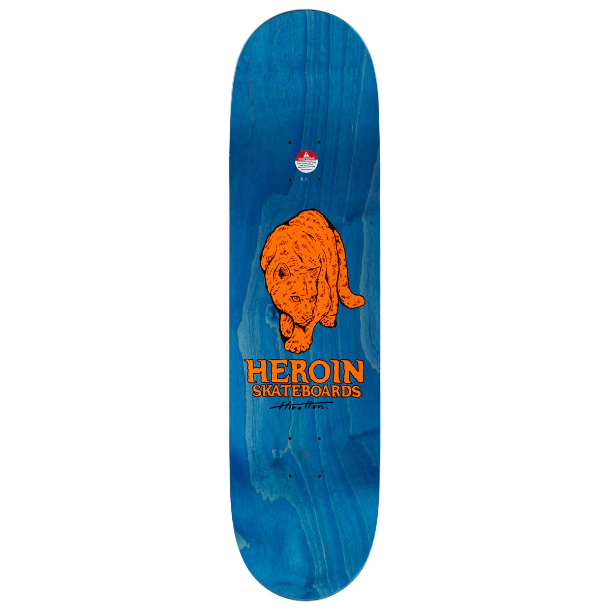 Heroin Dalton Dern Panther Skateboard Deck - 8.50" - Image 2