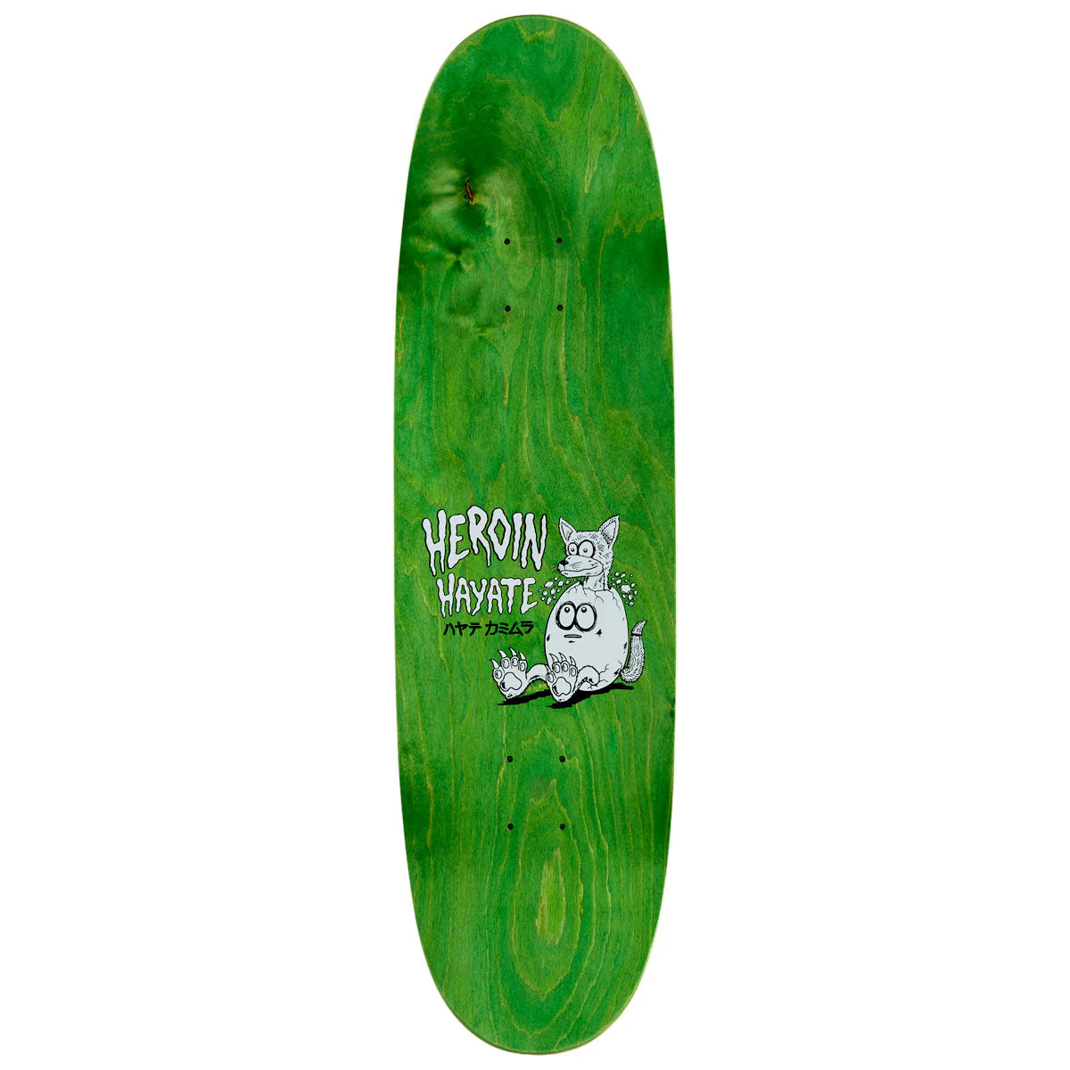 Heroin Hayate Fox Egg Skateboard Complete - 8.75" - Image 2