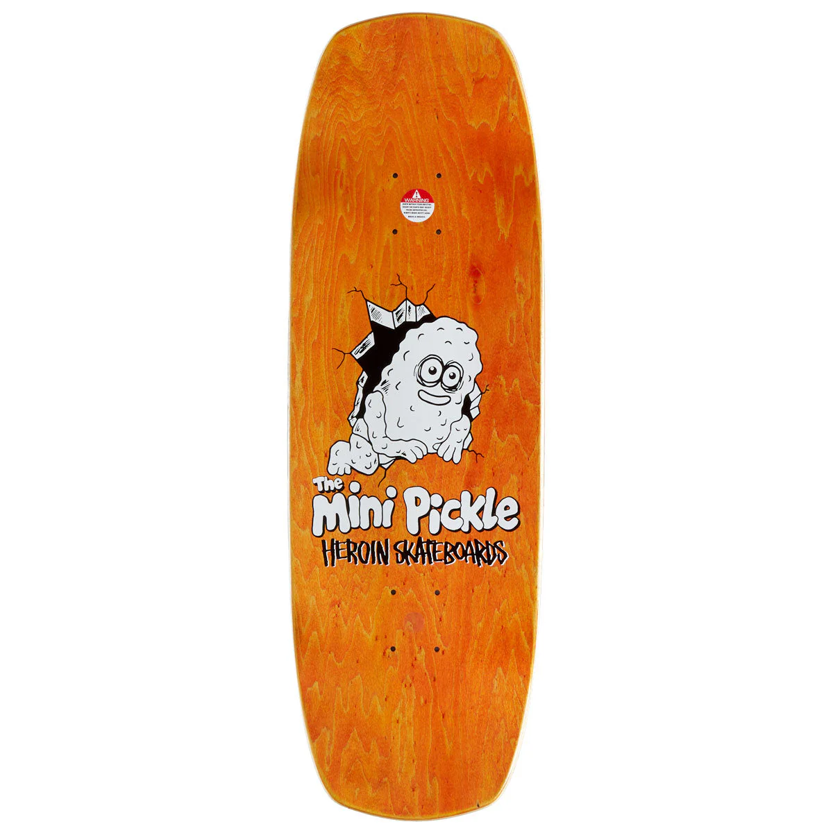 Heroin Mini Pickle Skateboard Complete - 9.50" - Image 2